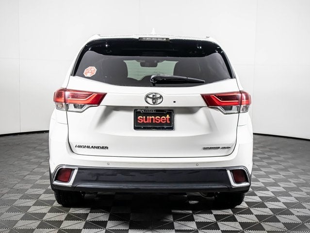 2017 Toyota Highlander Limited Platinum