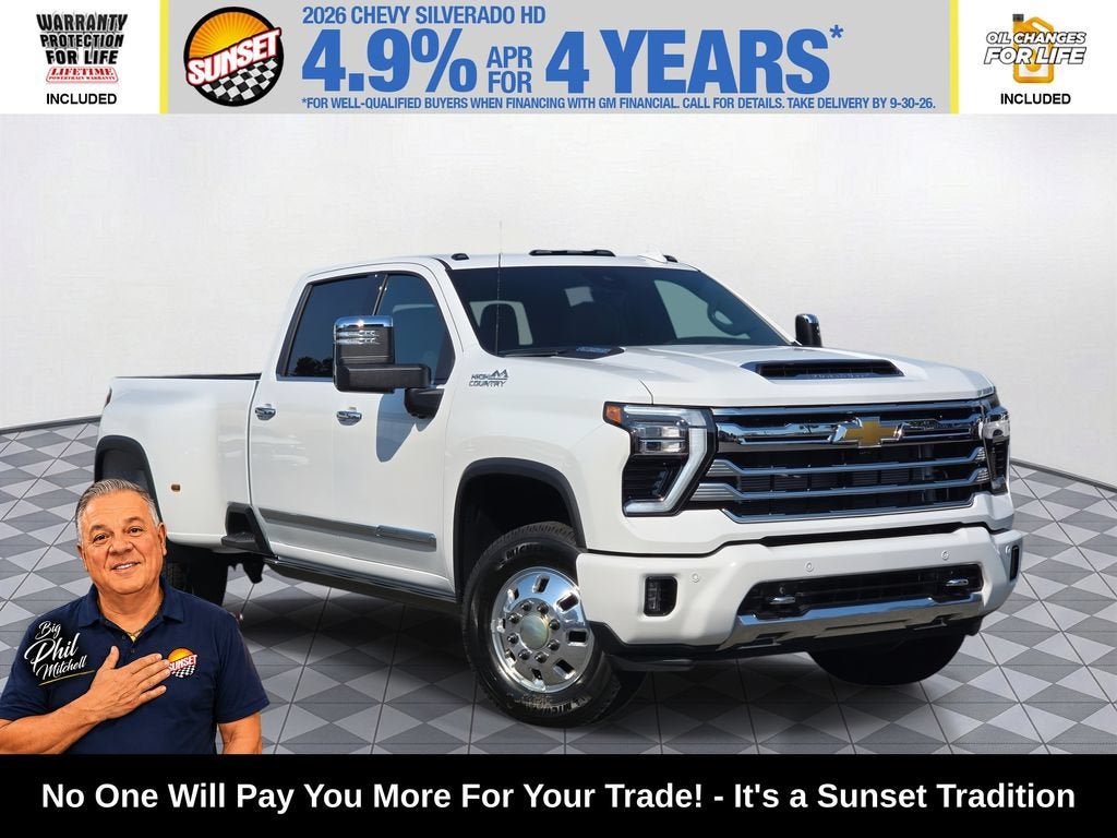 2026 Chevrolet Silverado 3500 HD High Country DRW