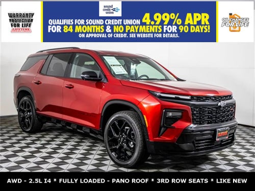 2026 Chevrolet Traverse RS