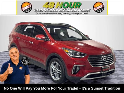 2017 Hyundai Santa Fe SE Ultimate